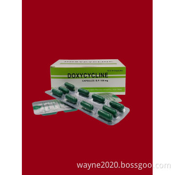 DOXYCYCLINE CAPSULE 100MG